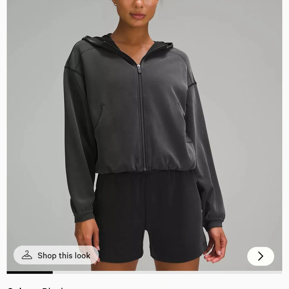 Lululemon Softstreme full zip hoodie Blue Zip-Up Hoodie - Picture 6 of 10